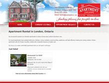 Tablet Screenshot of apartmentshoppe.ca